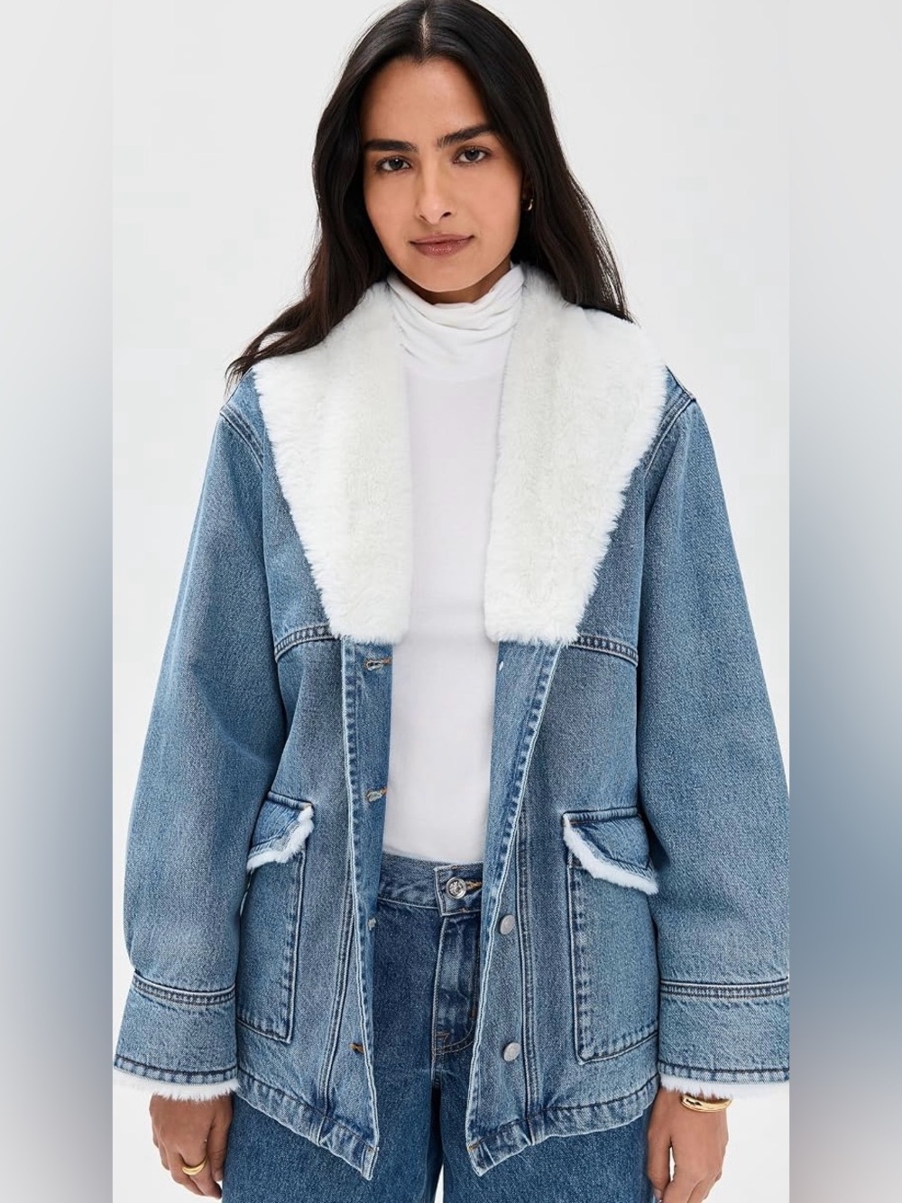 XiRENA Edwin Denim Jacket in Twilight Blue